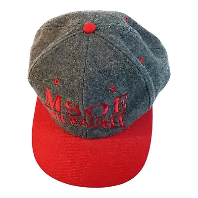 MSOE Milwaukee School Of Engineering  Baseball Hat Snap Back Wool Blend • $10.23