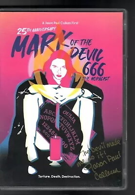 Mark Of The Devil 666 The Moralist (DVD) Autographed By Director - NEW & SEALED! • $35