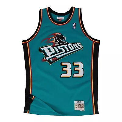 Mitchell & Ness Nba Road Jersey Detroit Pistons 98 Grant Hill • $59.95