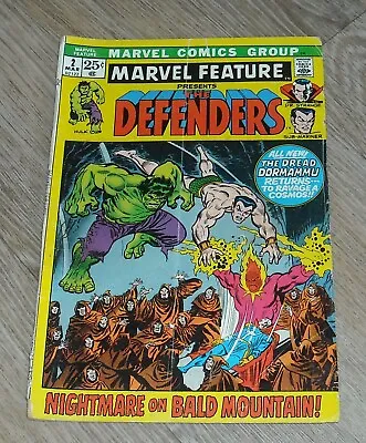 MARVEL FEATURE # 2 March 1972 DEFENDERS 2nd APPEARANCE HALLOWEEN STORY DORMAMMU • $9.99