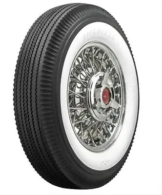 Coker Firestone Vintage Bias Tire 6.70-15 Bias-ply Whitewall 568815 Each • $297