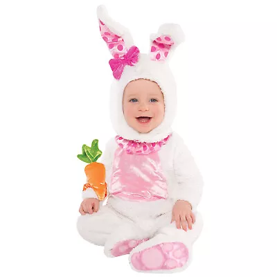 £26.99 • Buy Amscan Wittle Wabbit Pink Bunny Rabbit Baby Fancy Dress Costume Age 2-3 Years