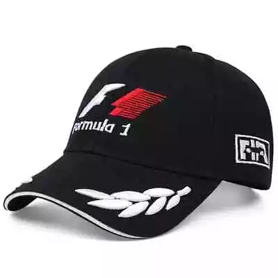 New Formula One F1 Unisex Black Baseball Hat Cap One Size Fits All Adjustable • $19.99