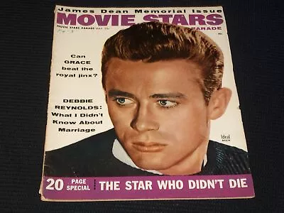 1956 May Movie Stars Parade Magazine - James Dean Front Cover - E 1411 • $60