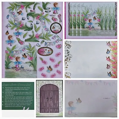 £5.35 • Buy HUNKYDORY GARDEN SECRETS Special Delivery Die Cut Foiled Diorama Insert Card Kit
