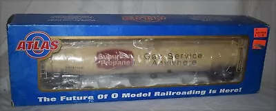 Atlas No. 6401-1 ACF 33000 Gallon Tank Car Suburban Propane CNTX 1309 - O Gauge • $29.99