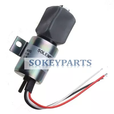 New Fuel Shutoff Solenoid 1757ES-12E2ULB1S1 1700-3513 12V Fit For Woodward • $135.06