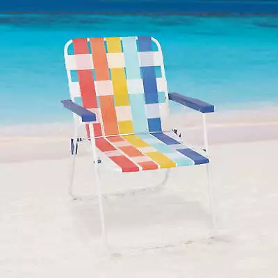 Folding Beach Web Chair Multicolor • $22.40