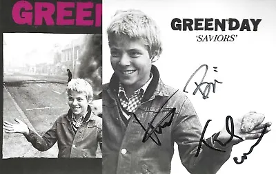 Green Day Saviors Signed Cd Insert Billie Joe Armstrong Limited Edition!! • $124.99