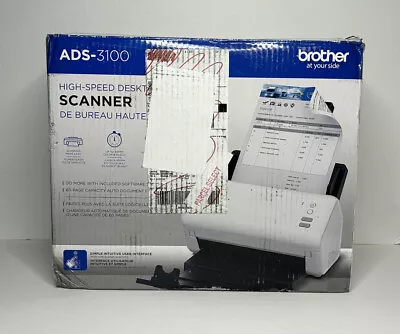 $265 • Buy Brother ADS 3100 High Speed Desktop Scanner