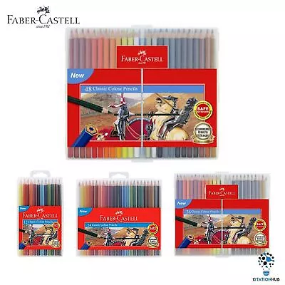 Faber Castell Classic Colour Pencils Set | Home Office School Student Stationery • $38.99