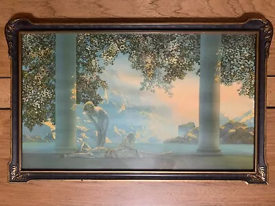 Garden Of Allah Maxfield Parrish Antique Original Framed Print 21 X 33 • $250