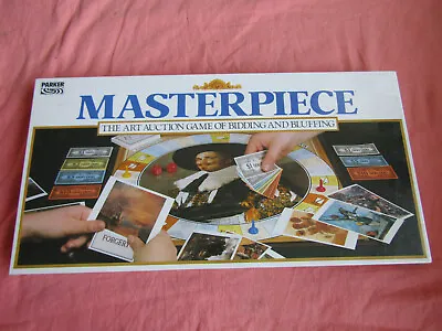 £79.95 • Buy 1987 Parker Brothers Masterpiece Art Auction Board Game Still Factory Sealed