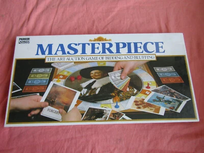 £79.95 • Buy 1987 Parker Brothers Masterpiece Art Auction Board Game Still Factory Sealed