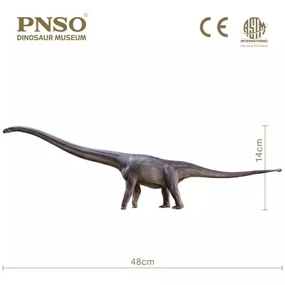 PNSO Mamenchisaurus ER-MA Figure Sauropoda Model Dinosaur Figure Animal Toy 1:45 • $59.98