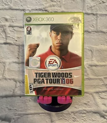 Tiger Woods PGA Tour 06 Microsoft Xbox 360 EA Sports Video Game Manual Tested • $6.16