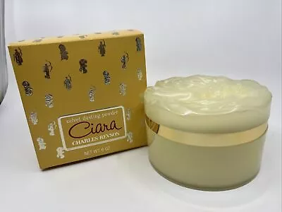 $129 • Buy New Vintage Charles Revson Ciara 6 Oz. Sealed Velvet Dusting Powder W/ Box