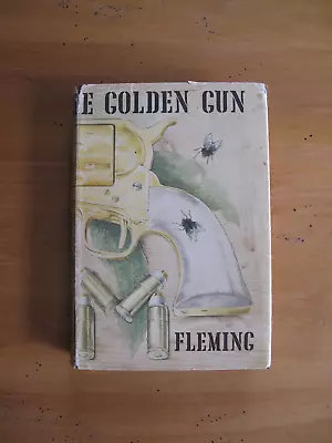 The Man With The Golden Gun - Ian Fleming - 1st Edition/1st. Imp 1965 - Cape D/j • $6.15