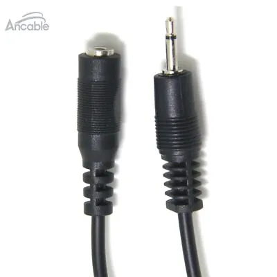 2M 2.5mm TS Monaural Audio Plug Jack Connector Male To Female Extension Cable • $3.18