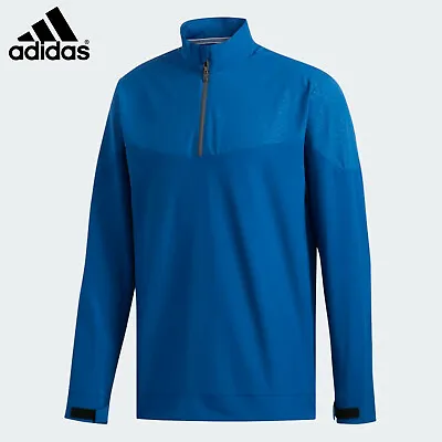Adidas Camo Print Golf Wind Shirt - Dark Marine  DQ2259 Men's Size L • $49