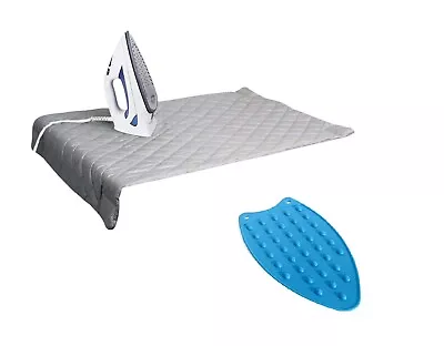  Ironing Board Pad To Use Anywhere Quilted Magnetic Corners • $12.47