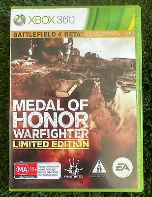 Medal Of Honor: Warfighter - Limited Edition (Microsoft Xbox 2012) | Free Post • $11.66