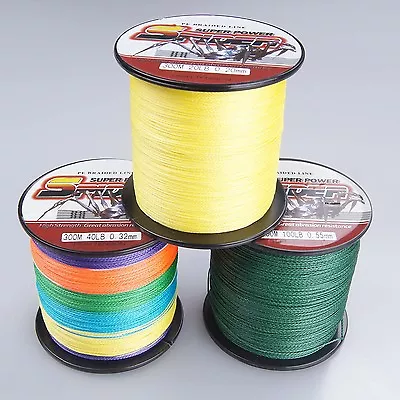 100M/300M/500M/1000M PE Dyneema Dorisea Spider Braided Fishing Line 6-300LB • $9.79