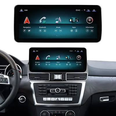 12.3''Carplay Android 13 Navi Display For Benz ML W166 ML300 ML350 GL X166 GL350 • $539