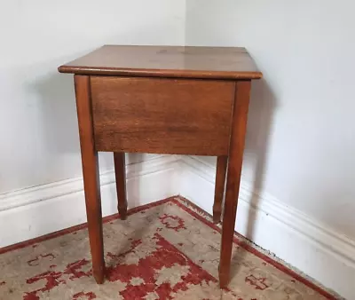 Vintage Oak Sewing Box • £49