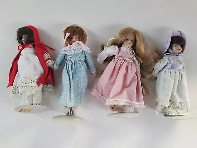 Lot Of 4 Vintage  Doll Kaiser Chicago  With Stands Original Prices  • $37