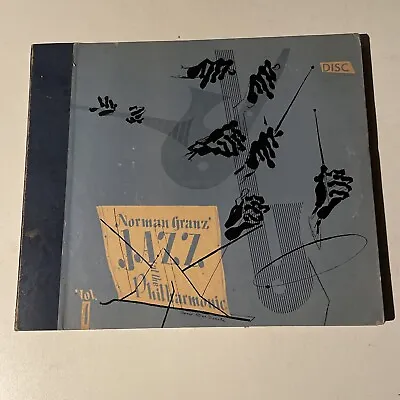 10  78 RPM Record Set (3)-Norman Granz Jazz Philharmonic Vol. 4 • $10
