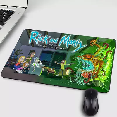 $14.99 • Buy Mousepad Rick And Mort Designed Game Computer Mat PAD Anti-Slip Rectangle Rubber