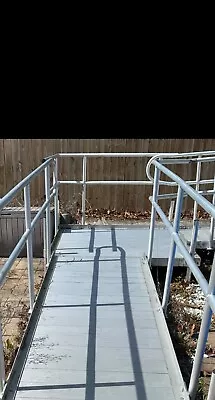 43 Feet Of Aluminum Modular Handicap Ramp • $4900