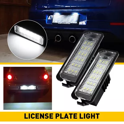 2pcs AUXITO LED License Plate Light Tag Lamp 6000K For Volkswagen Passat Porsche • $12.99