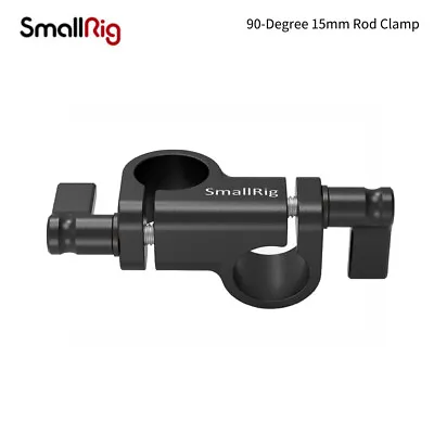 £16.90 • Buy SmallRig Aluminum Alloy 90 Degree 15mm Rod Clamp For Video Camera DSLR Rig-2069