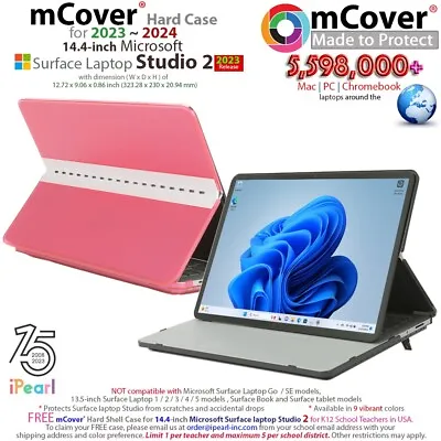 NEW MCover Hard Case For 2023+ 14.4  Microsoft Surface Laptop Studio 2 Computer • $23.99