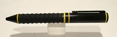 Terzetti Hornet Large  Yellow Heavy Metal Ballpoint Pen W/ Ribber Grip+gift Box • $10.99