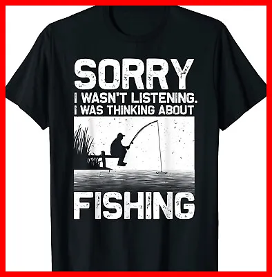 $17.39 • Buy Funny Fishing For Men Women Trout Bass Fisherman Vacation T-Shirt S-5XL