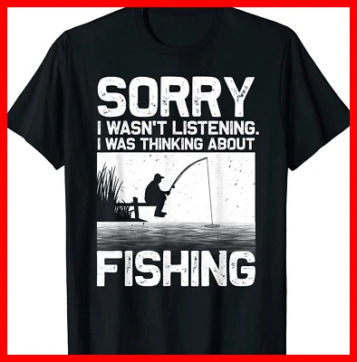 $17.39 • Buy Funny Fishing For Men Women Trout Bass Fisherman Vacation T-Shirt S-5XL