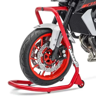 Front Head Lift Paddock Stand V5 Moto Guzzi Breva 1100 04-07 Red • $229.99