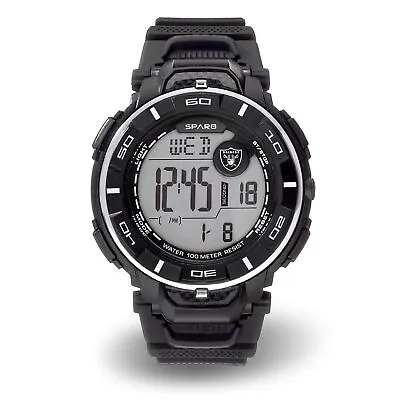 Las Vegas Raiders Men's Power Digital Watch Sparo WTPOW1701 Oakland NFL • $19.95