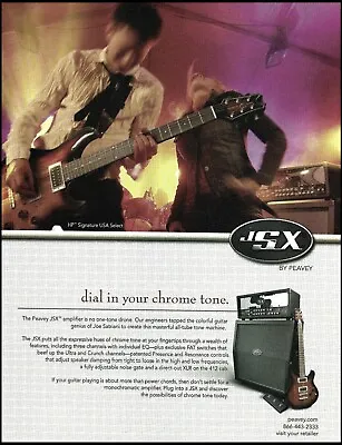 2005 Peavey HP Signature Guitar & JSX Series Amp Advertisement 8 X 11 Ad Print • $4