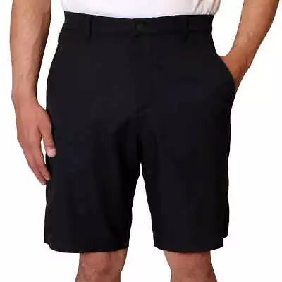 Kirkland Signature Men's Black Performance Shorts UPF 50+ Zipper Pockets 36 - 40 • $19.99