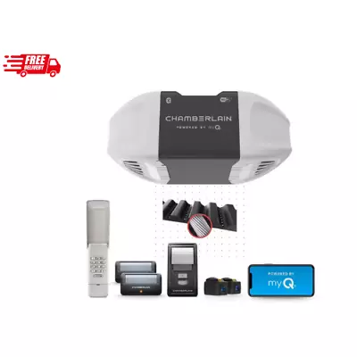 3/4 HP Smart Quiet Belt Drive Garage Door Opener • $229