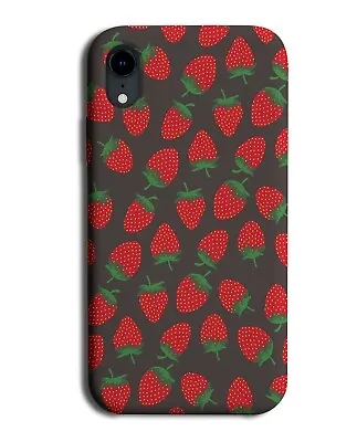 £11.99 • Buy Black And Red Strawberry Retro Fruit Phone Case Cover Strawberries Shapes F079