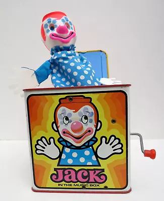 Mattel Toys 1971 Jack In The Music Box  Metal Toy See Description • $4.99