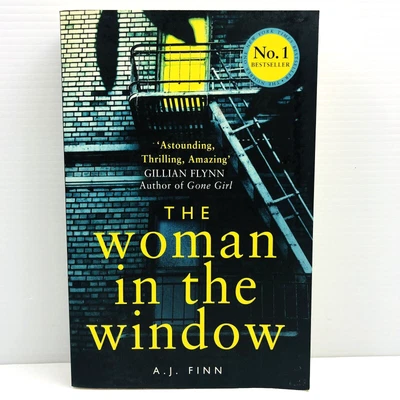 $14.99 • Buy The Woman In The Window By AJ Finn Large Paperback Suspense Thriller Fiction