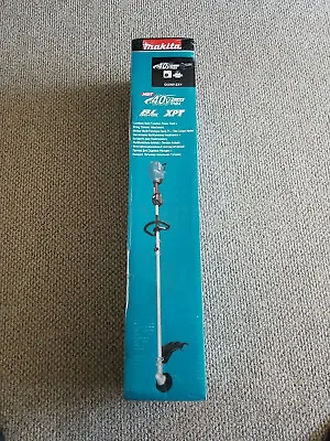 Makita 40 Volt Cordless Couple Shaft Power Head 17  String Trimmer Attachment. • $345.50