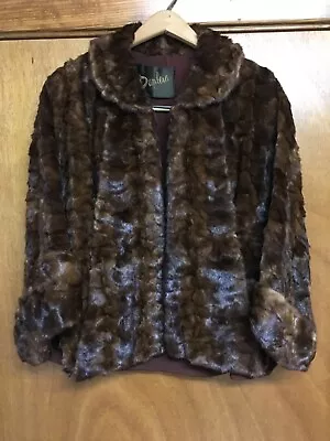 Women’s Mink Short Jacket/Coat Size Medium • $45