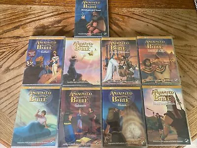 NEST Animated Stories From The Bible Lot Of 9 DVDs • $60